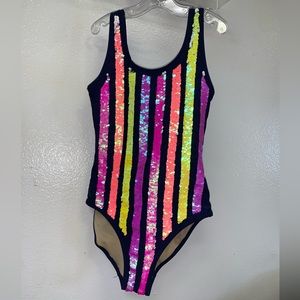 Girls shade critters one piece swimsuit size 12